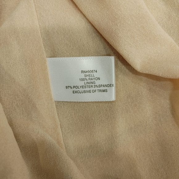 BOSTON PROPER STRIPED RUFFLE DRESS, MULTI-COLOR 8 - Picture 7 of 8